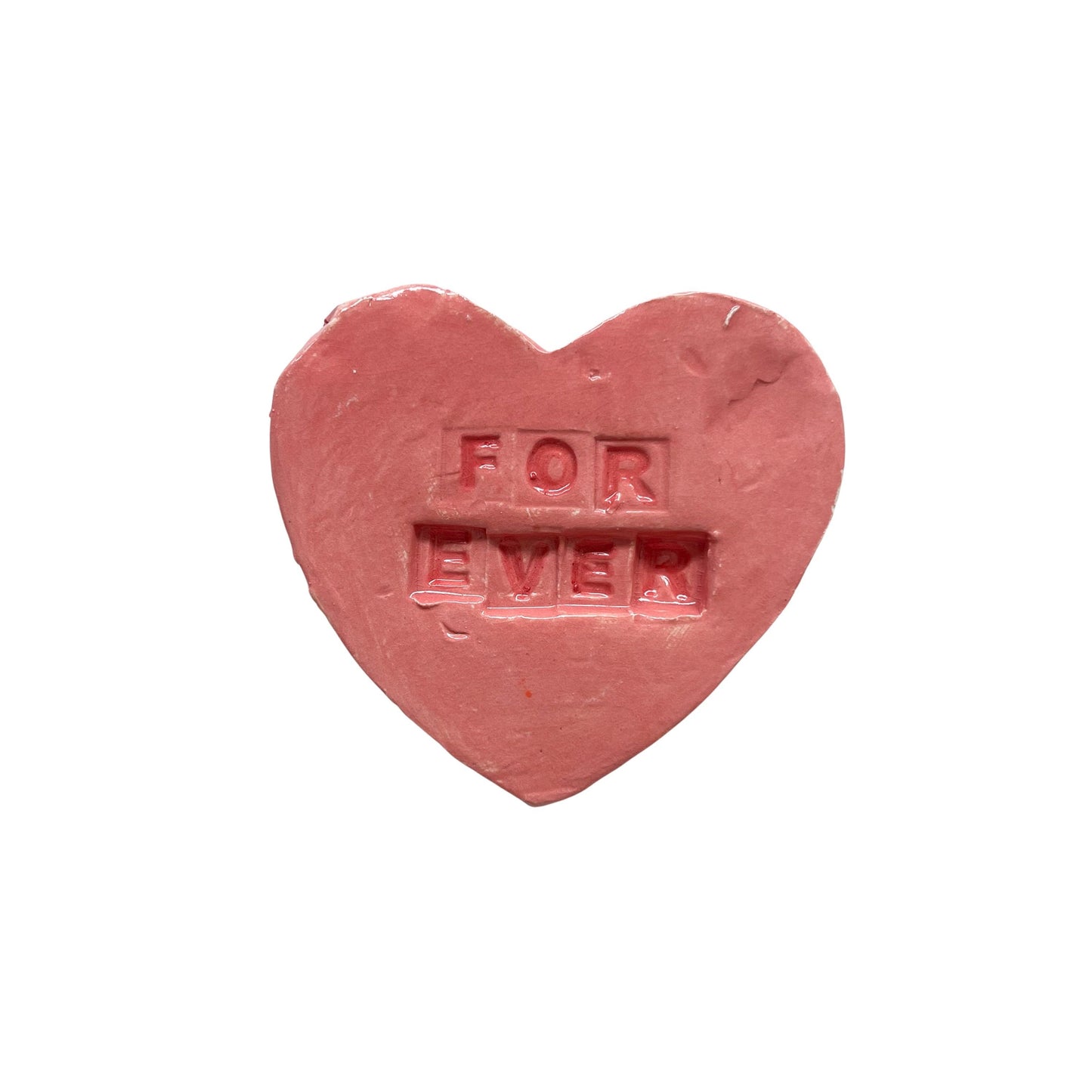 "For Ever" Pink Candy Conversation Heart