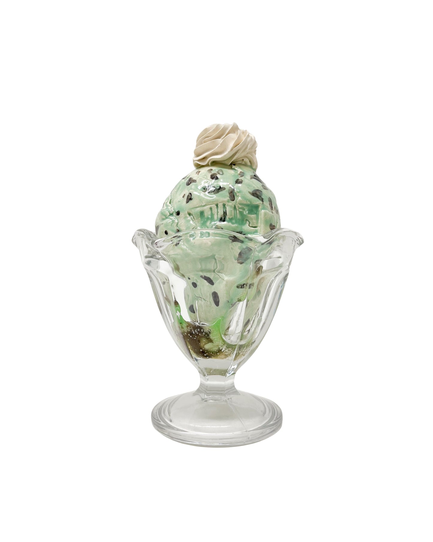 Mint Chip Sundae with Whip Cream 1