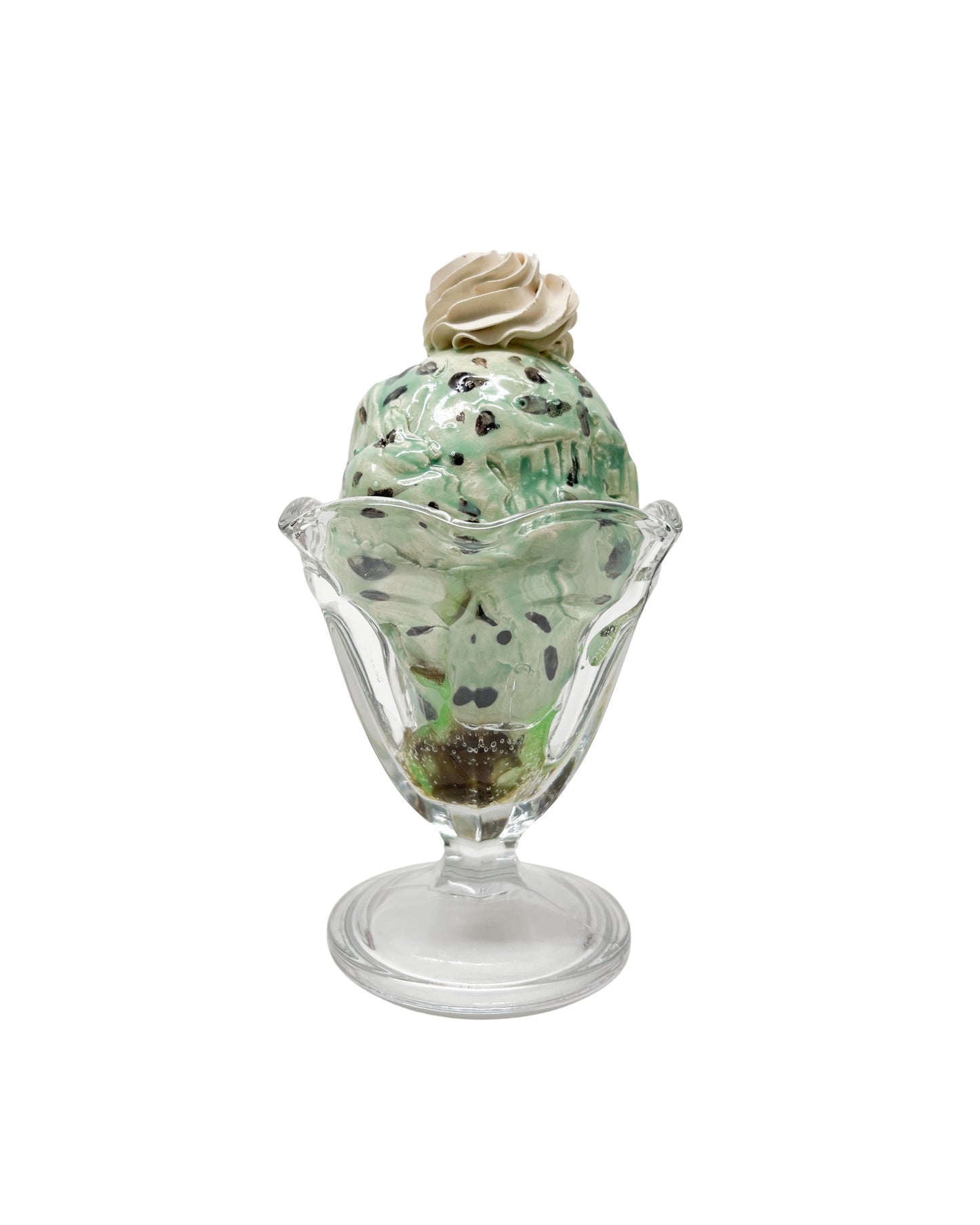 Mint Chip Sundae with Whip Cream 1