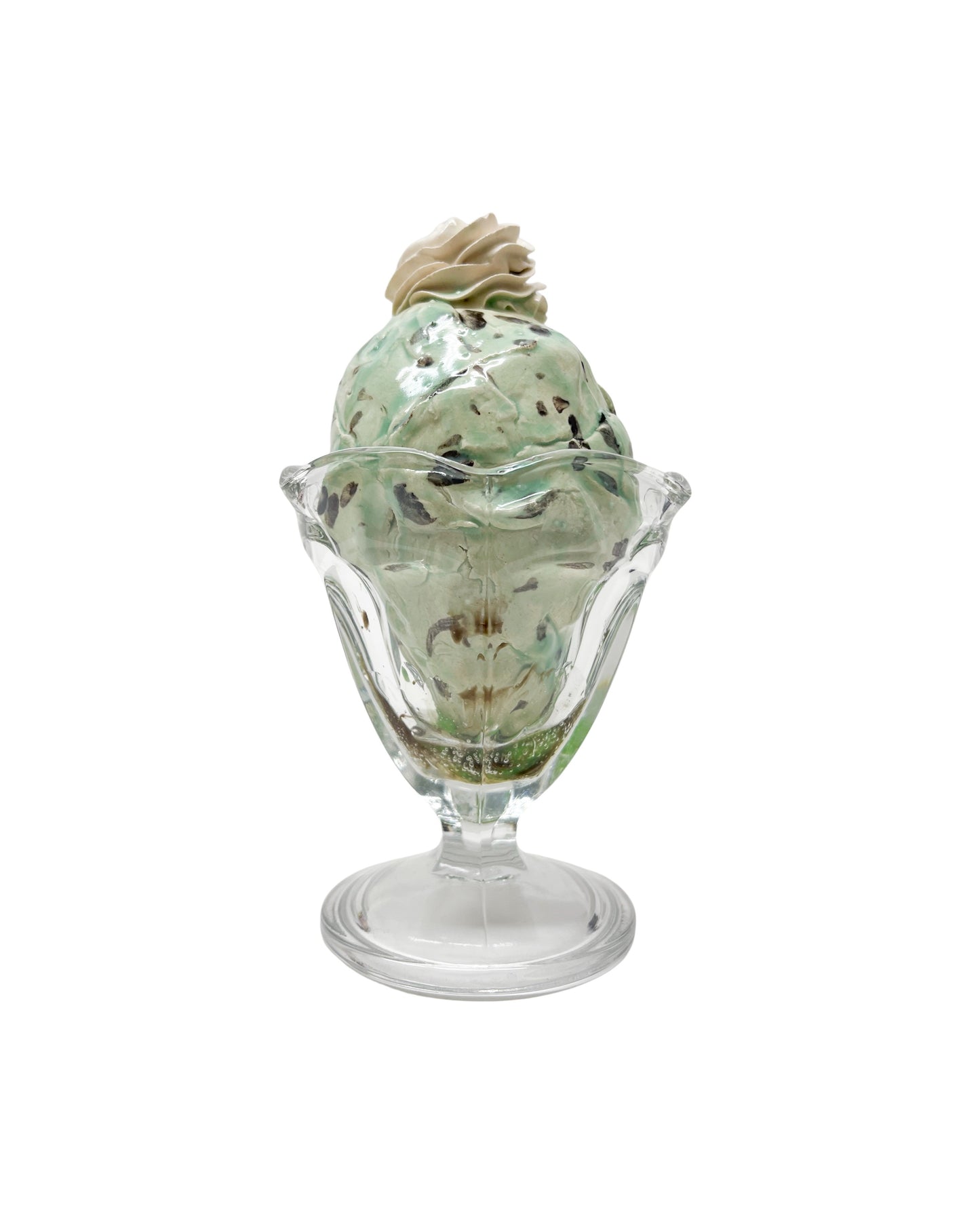 Mint Chip Sundae with Whip Cream 1