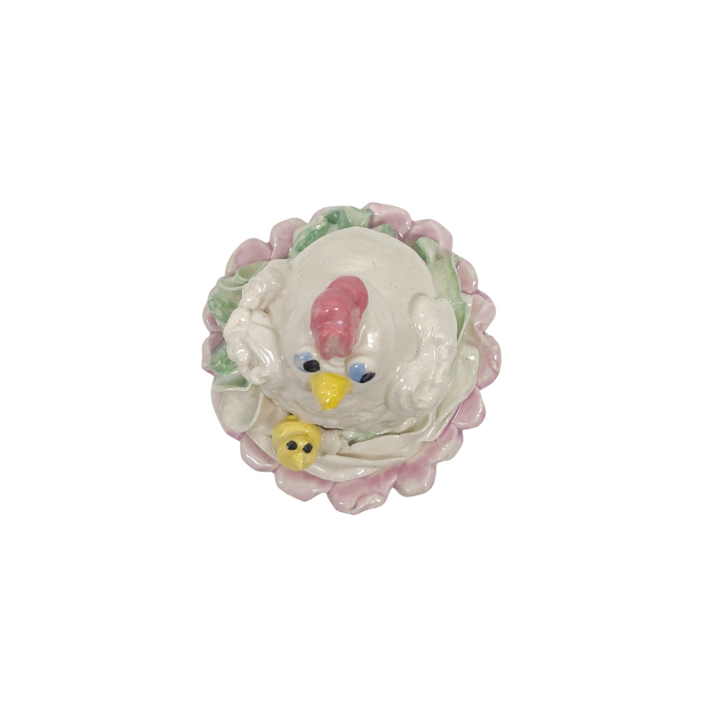 Pink Hen Cupcake