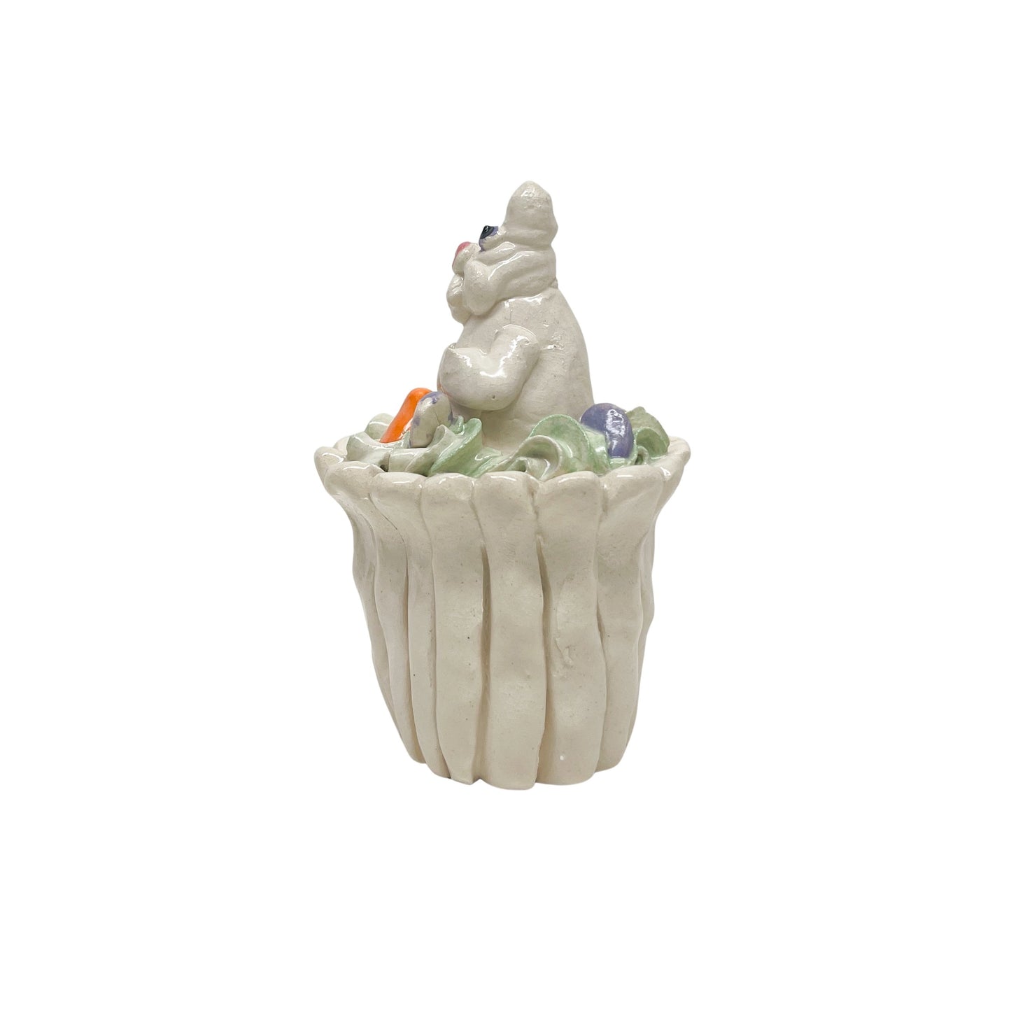 White Bunny Cupcake