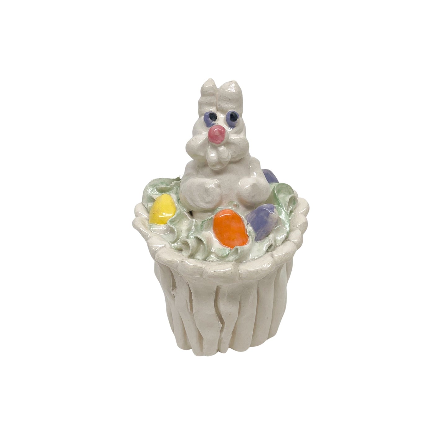 White Bunny Cupcake