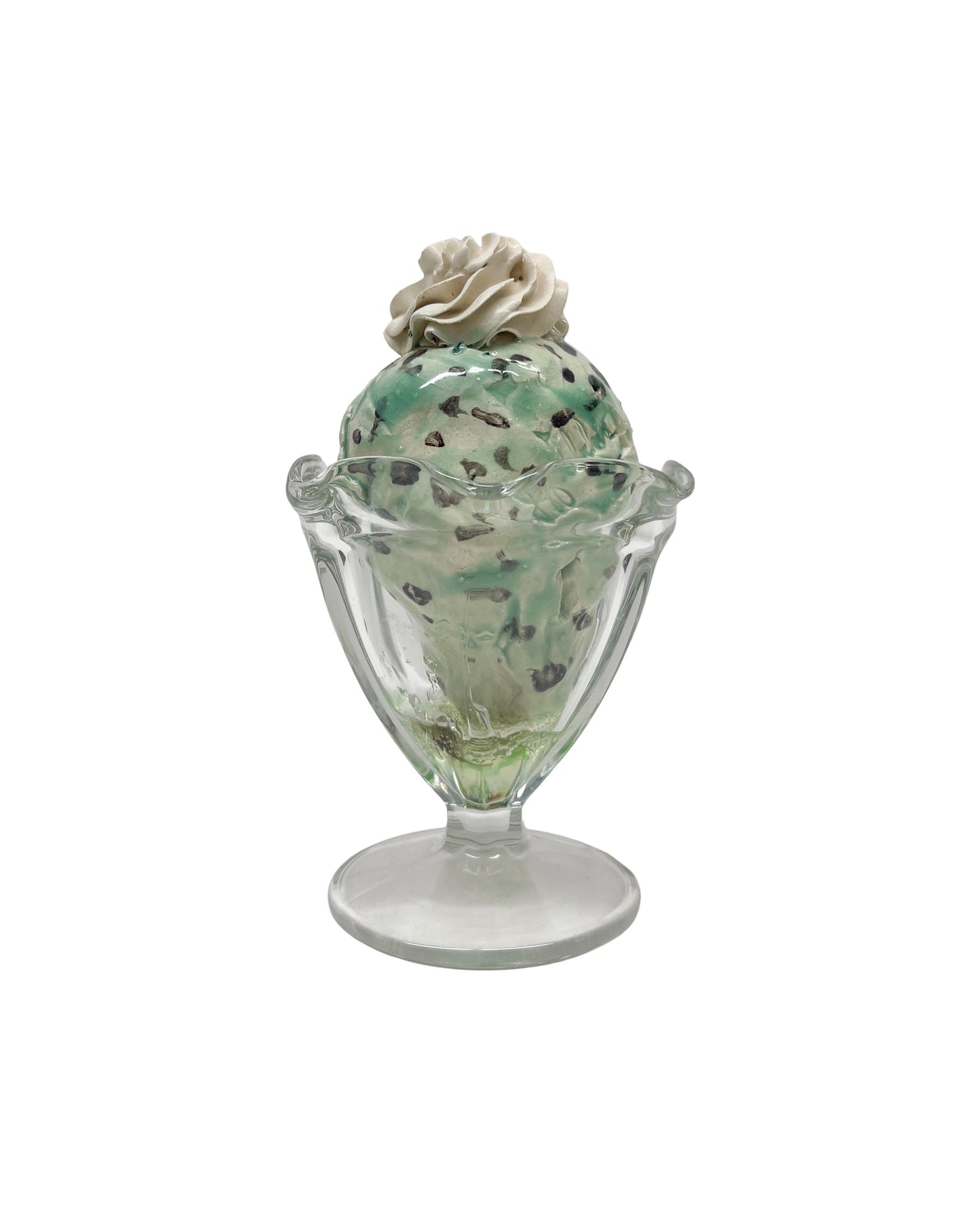 Mint Chip Sundae with Whip Cream 2
