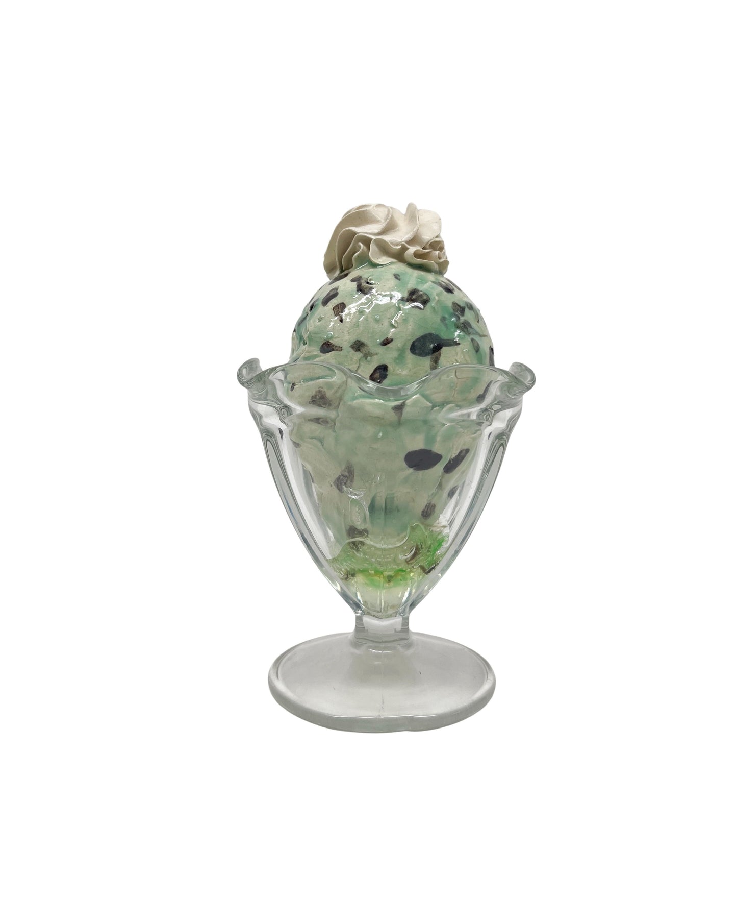 Mint Chip Sundae with Whip Cream 2