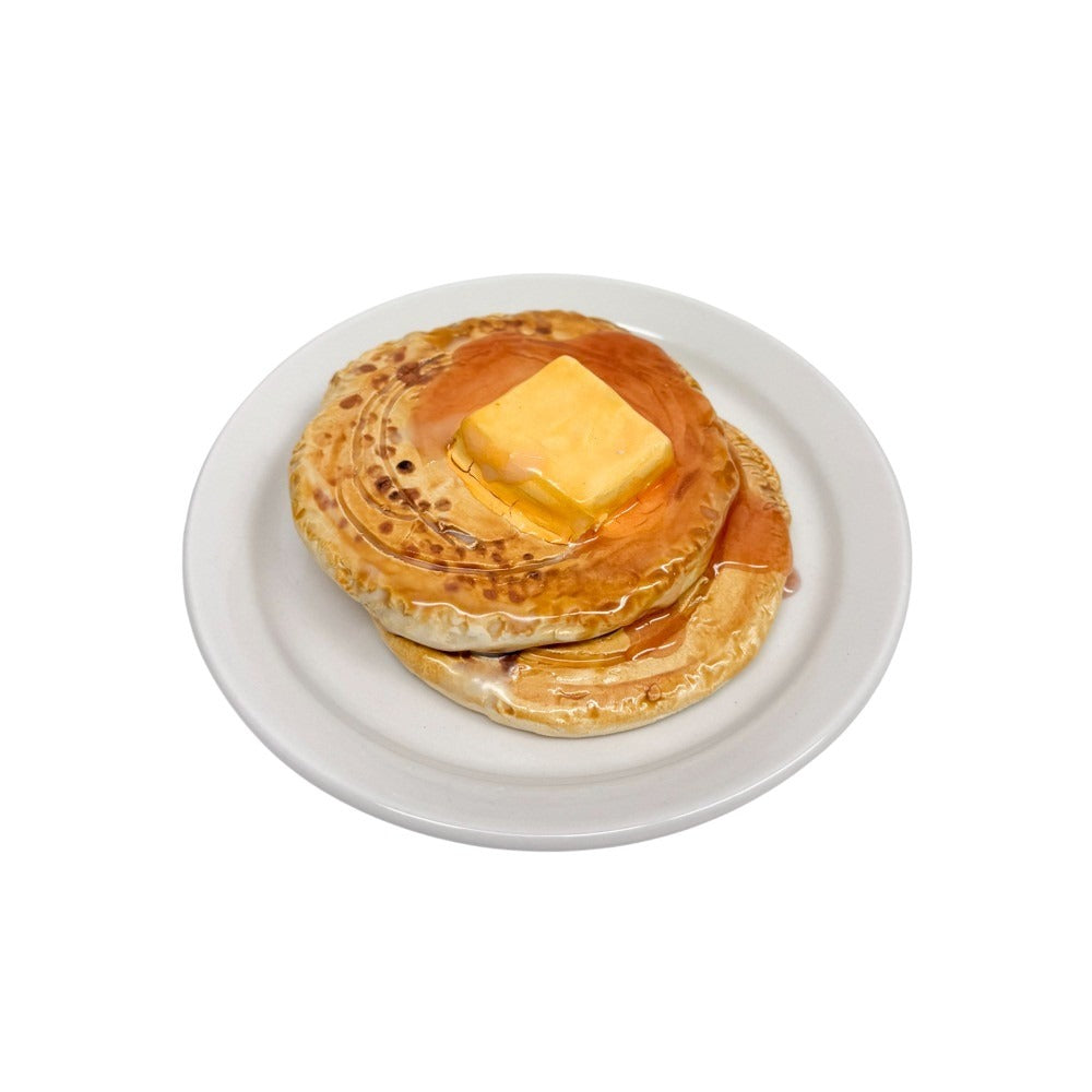 Plated Double Pancake Stack 4