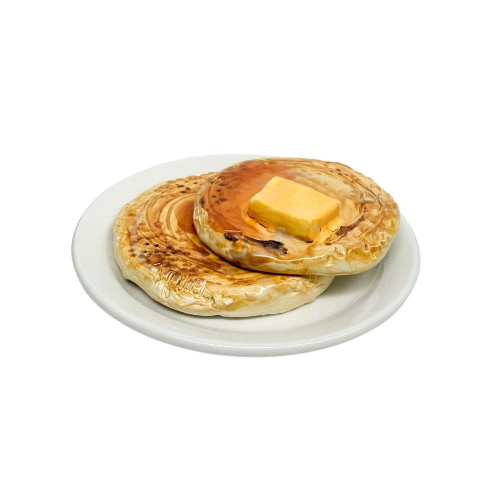 Plated Double Pancake Stack 5
