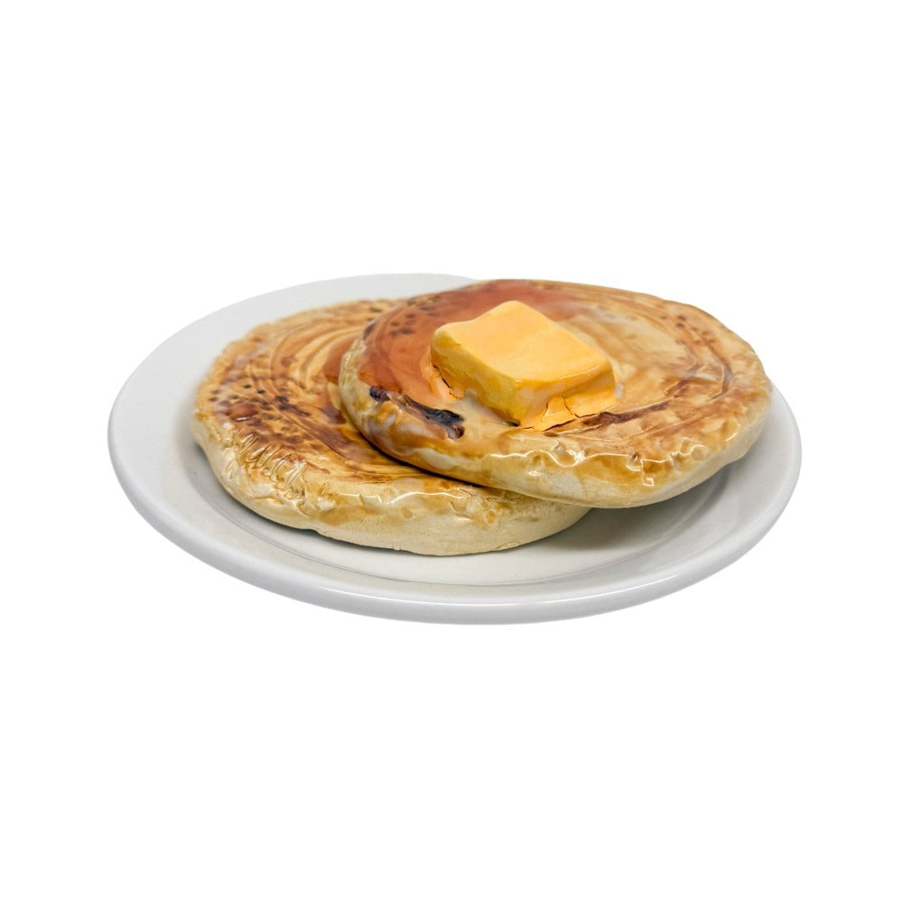 Plated Double Pancake Stack 5