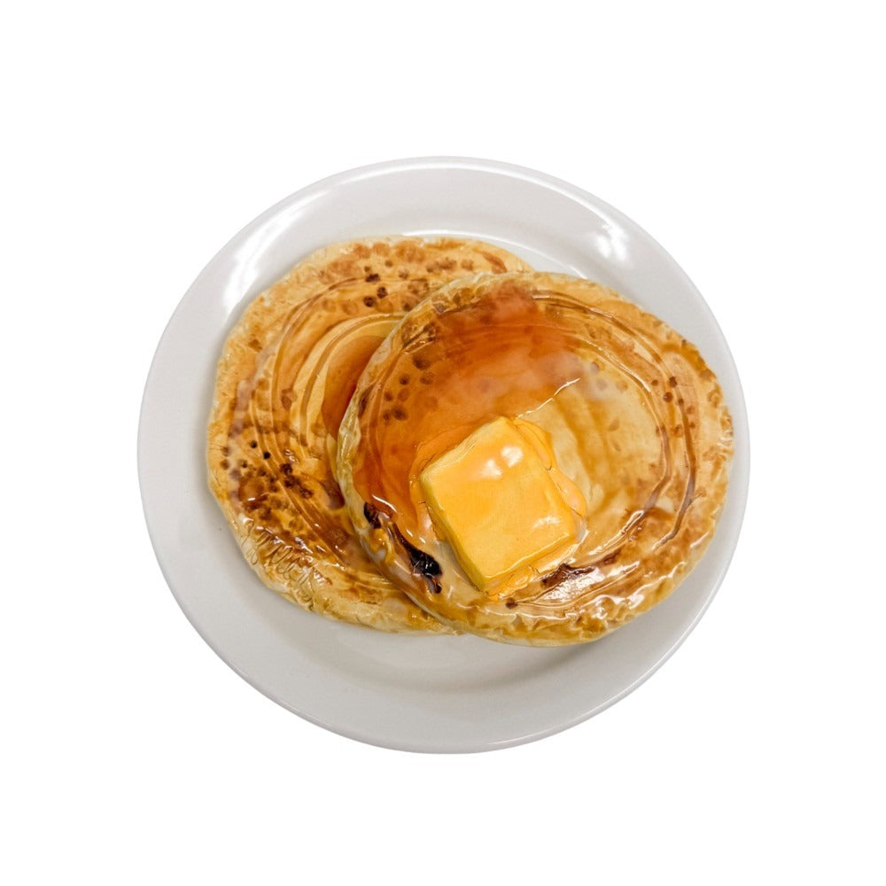 Plated Double Pancake Stack 5