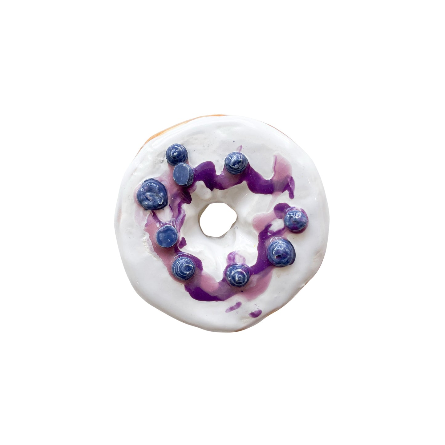 Blueberry Topped Donut