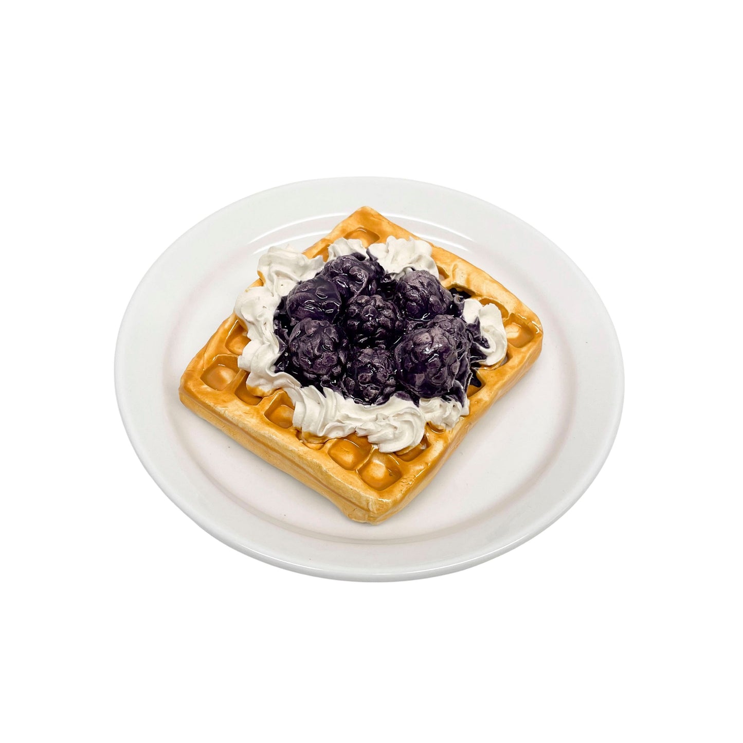 Plated Blackberry Waffle 5