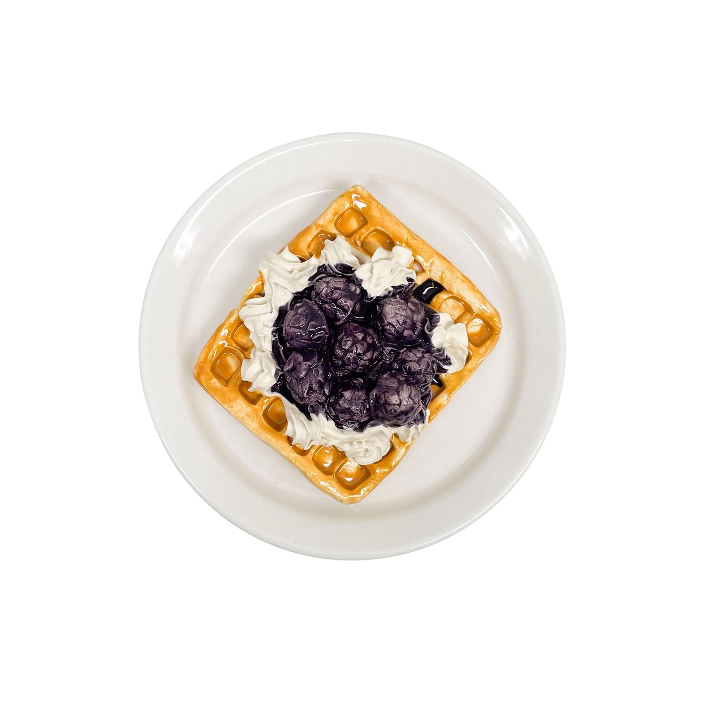 Plated Blackberry Waffle 5