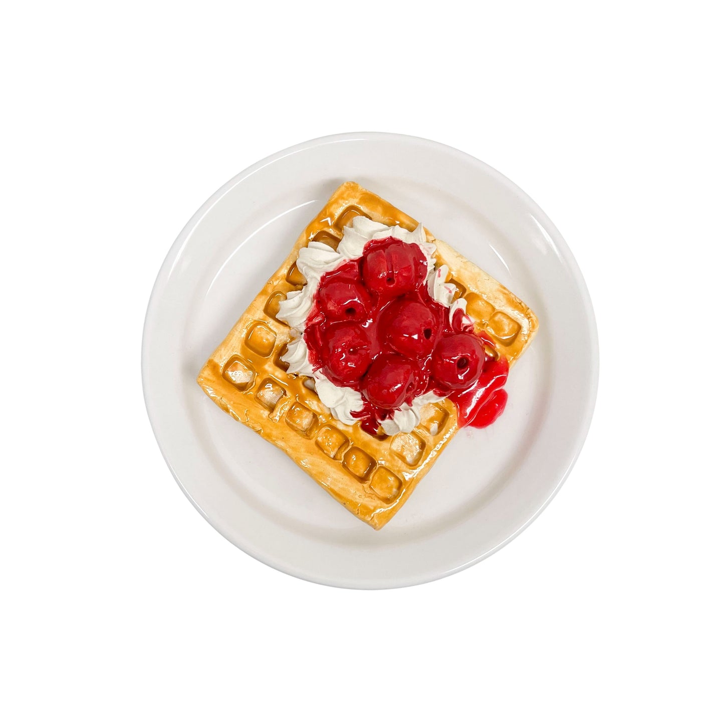 Plated Cherry Waffle 2