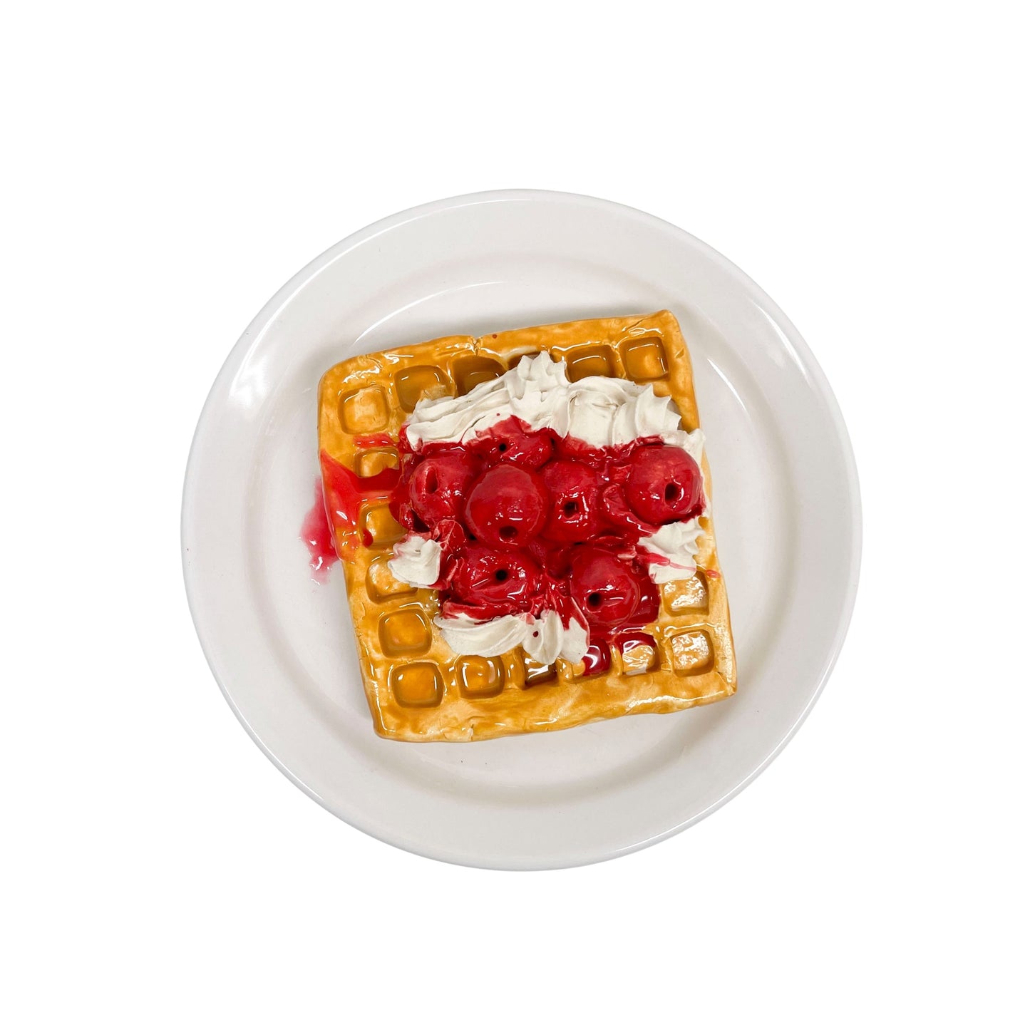 Plated Cherry Waffle 3