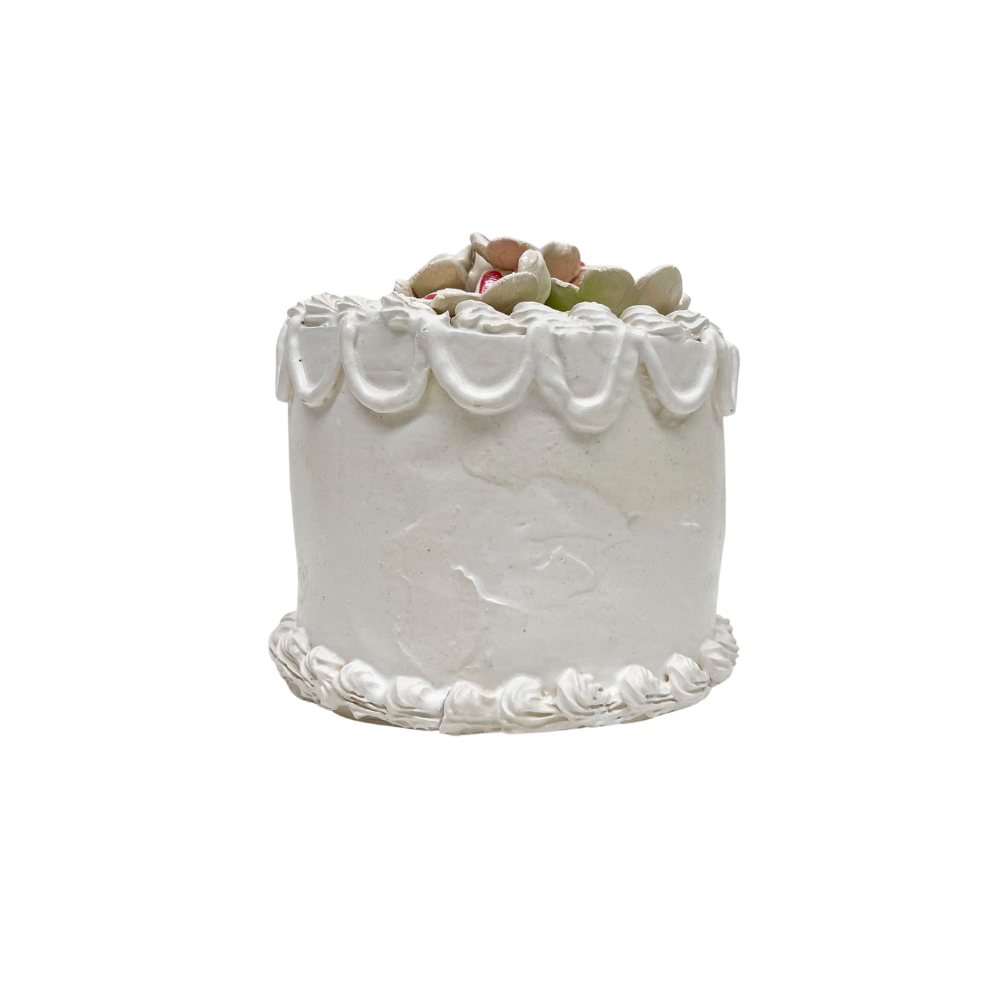 Flower Topped Vanilla Cake 87