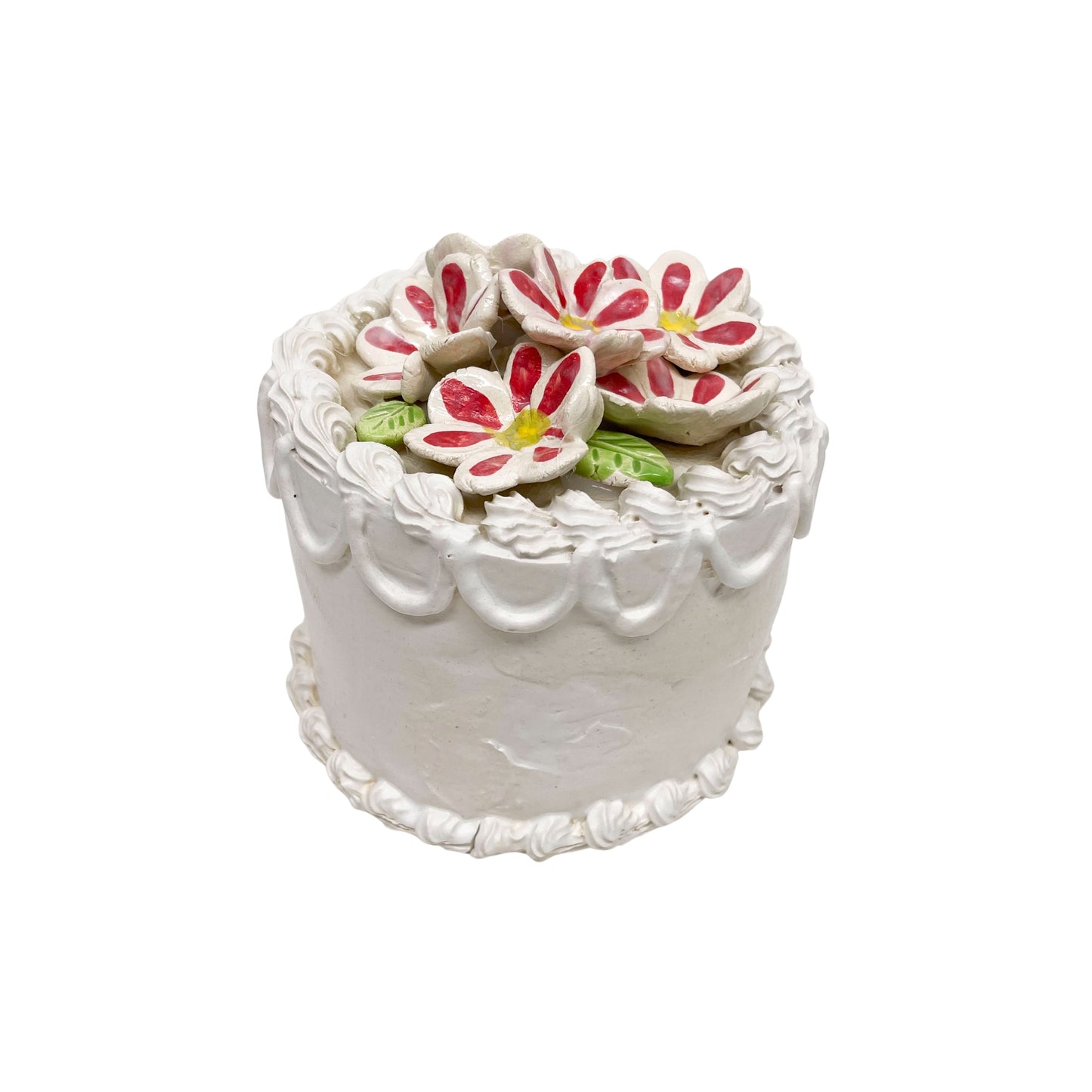 Flower Topped Vanilla Cake 87