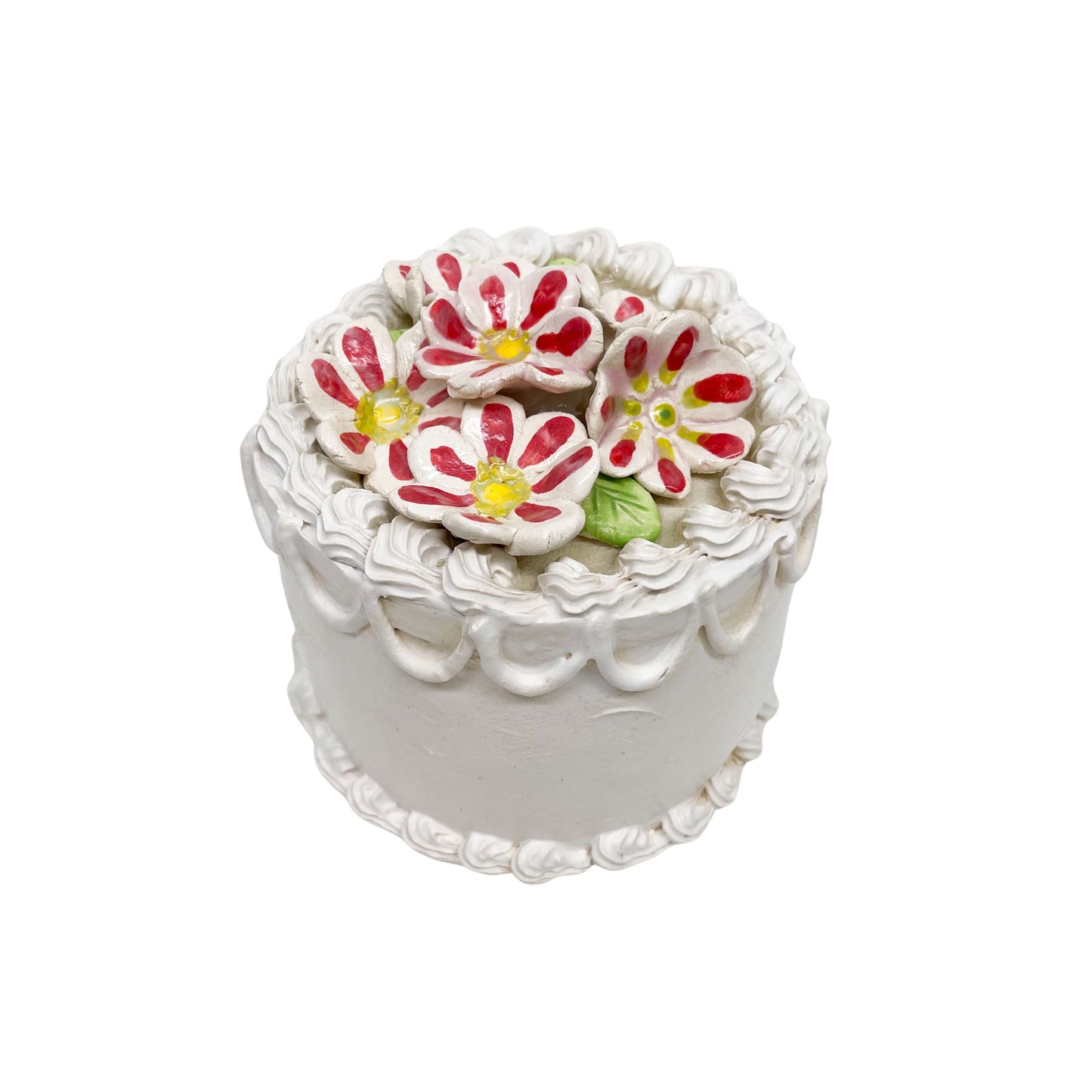 Flower Topped Vanilla Cake 87