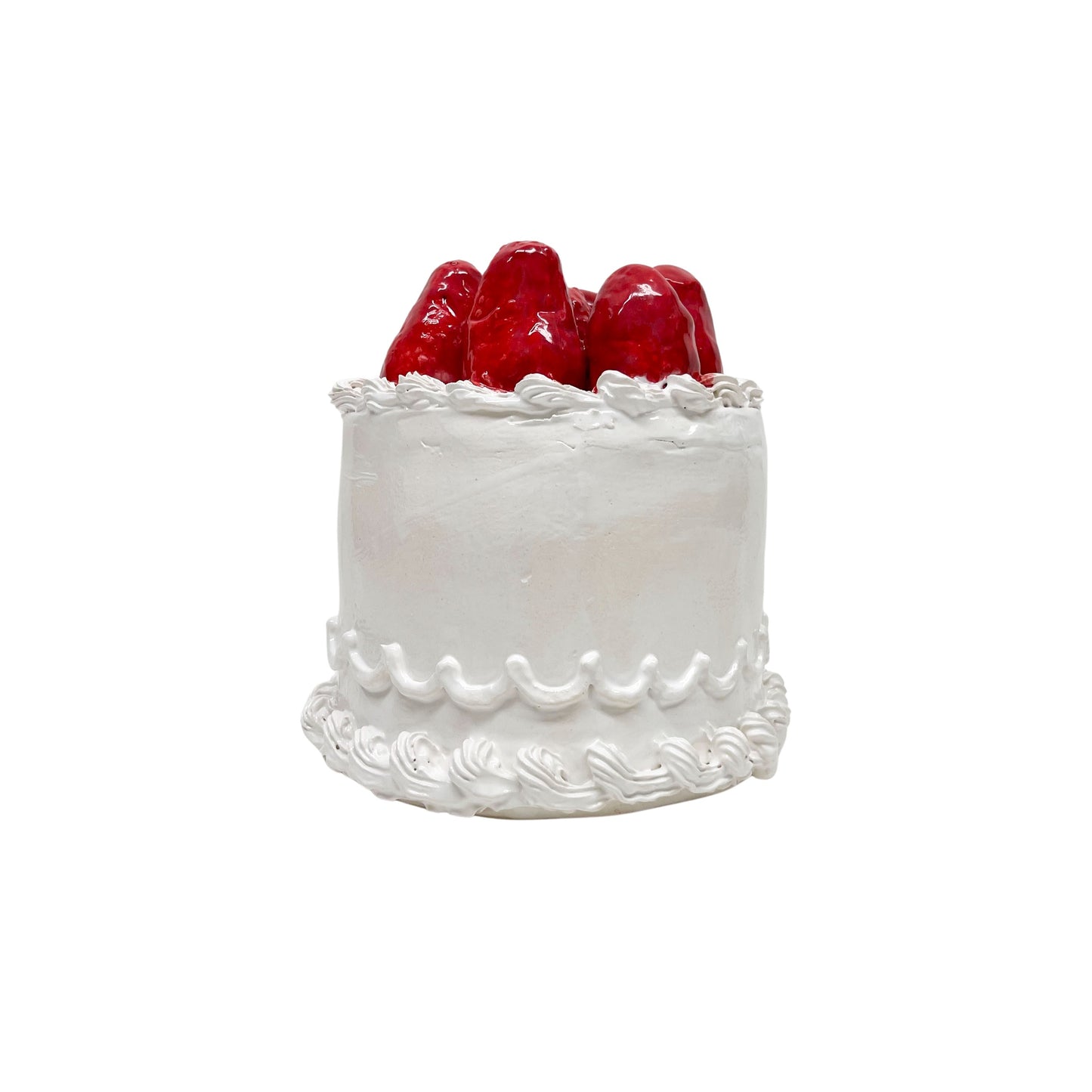 Strawberry Topped Cake 1