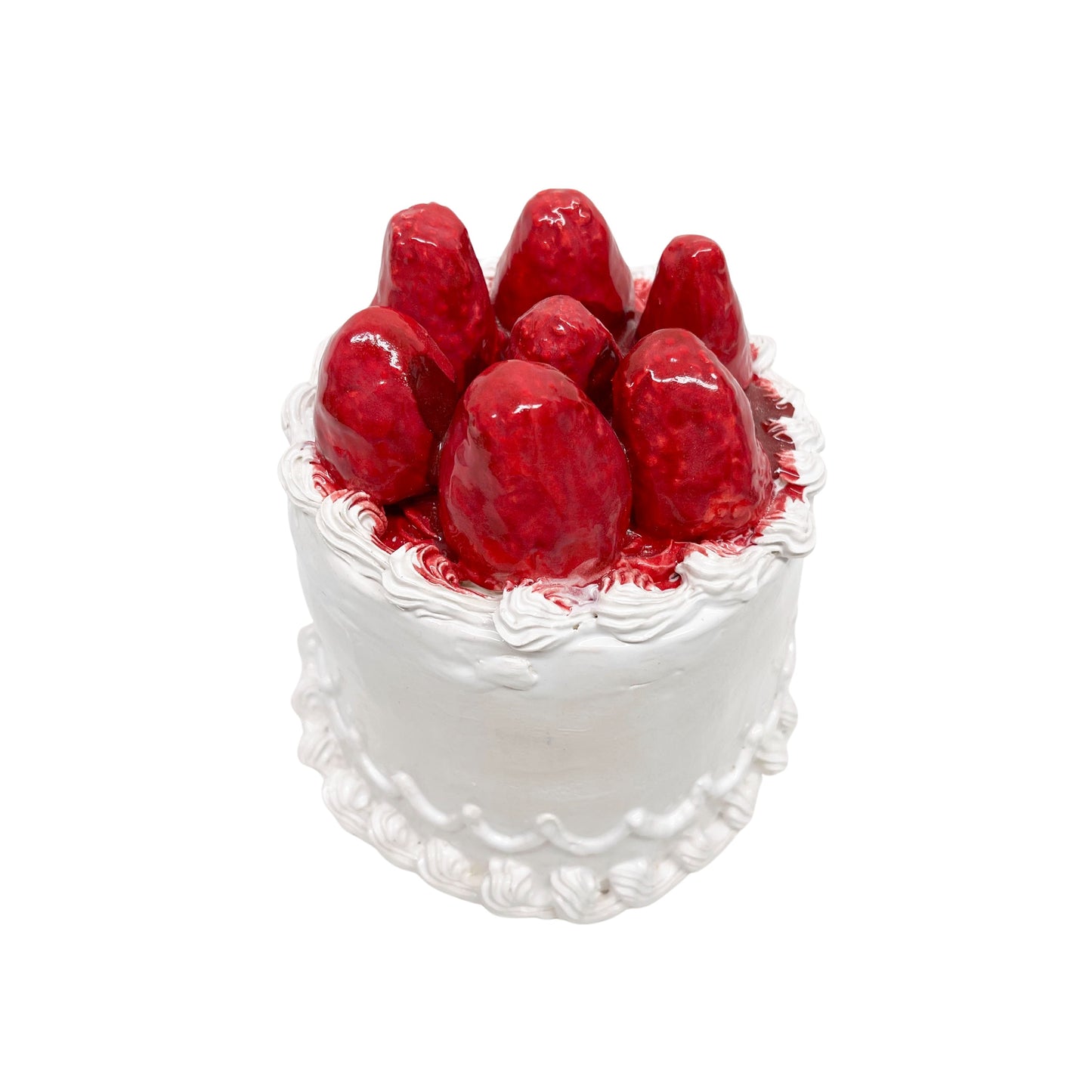 Strawberry Topped Cake 1