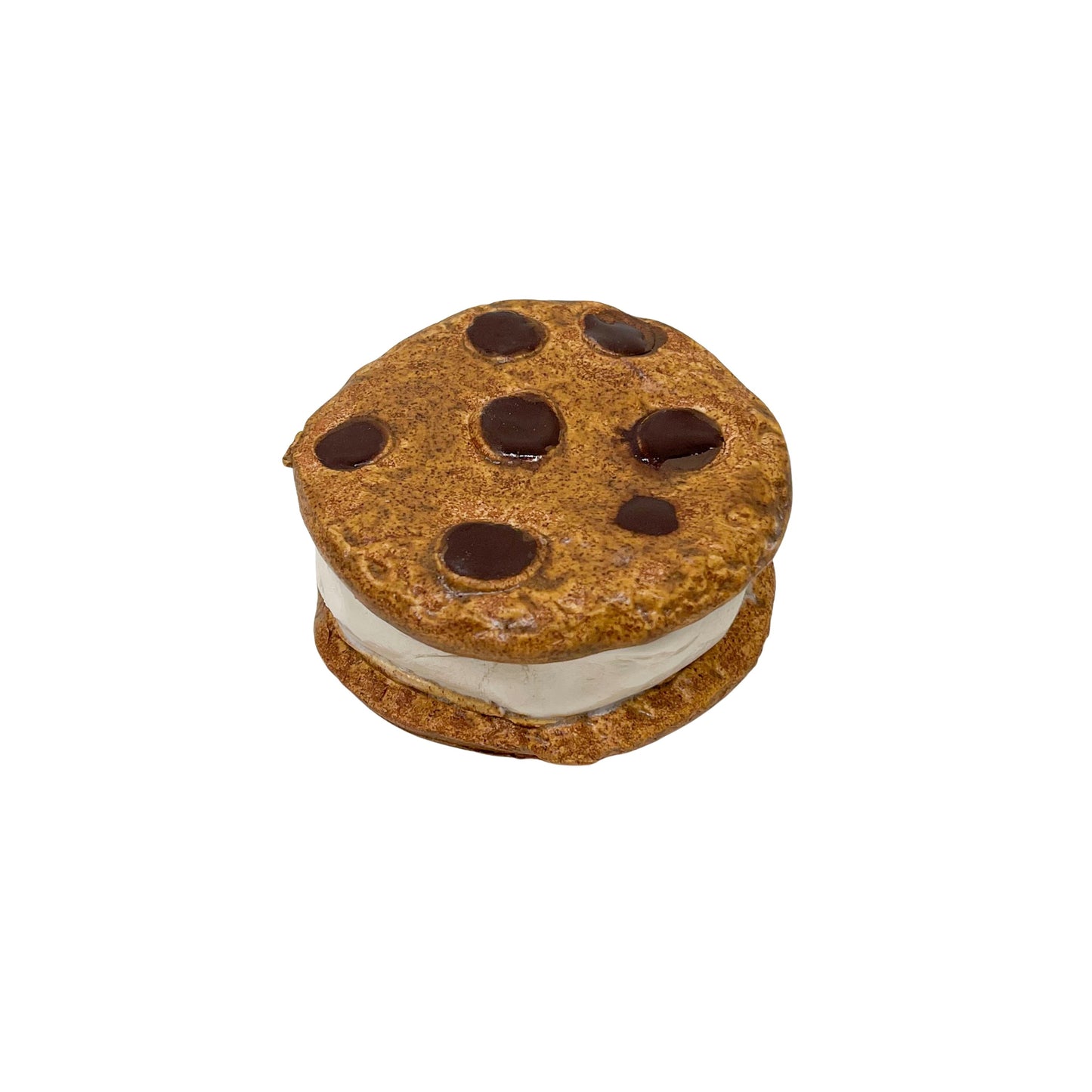 Chocolate Chip Cookie Ice Cream Sandwich