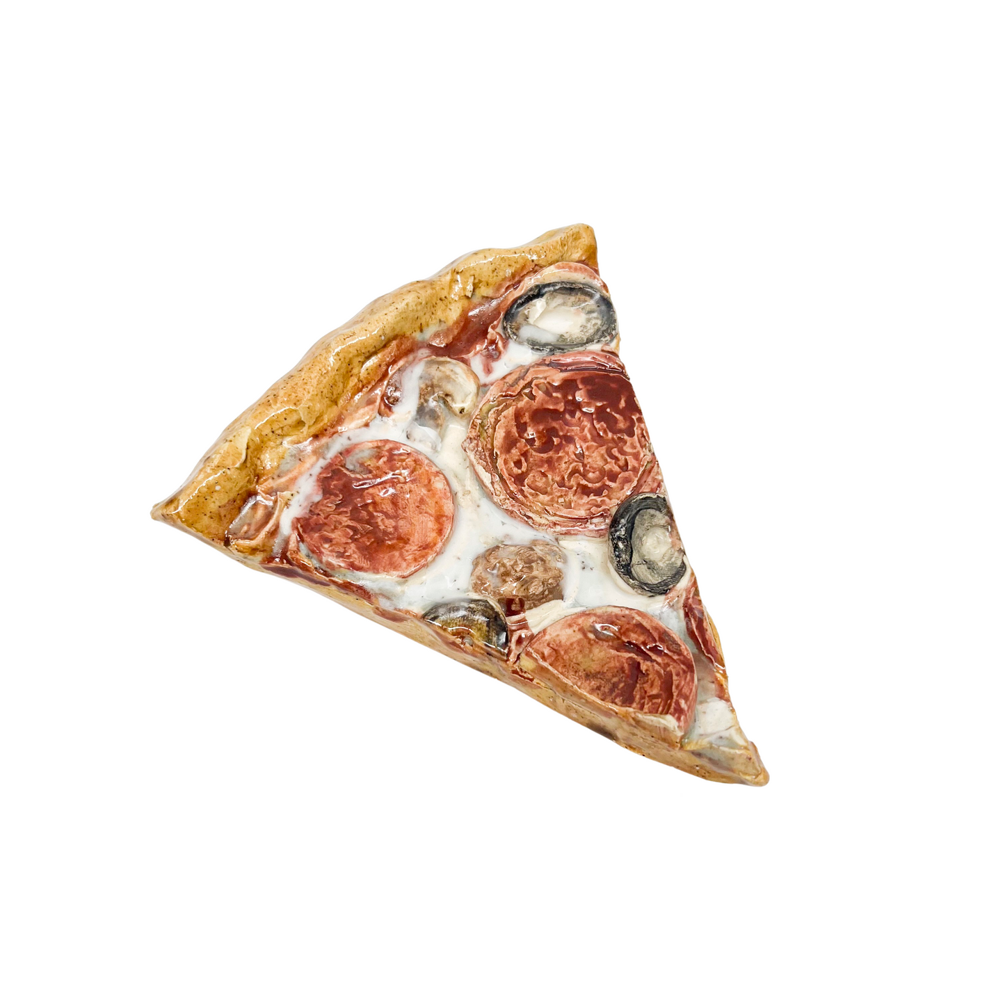 Pepperoni, Olive & Mushroom Pizza Slice 9