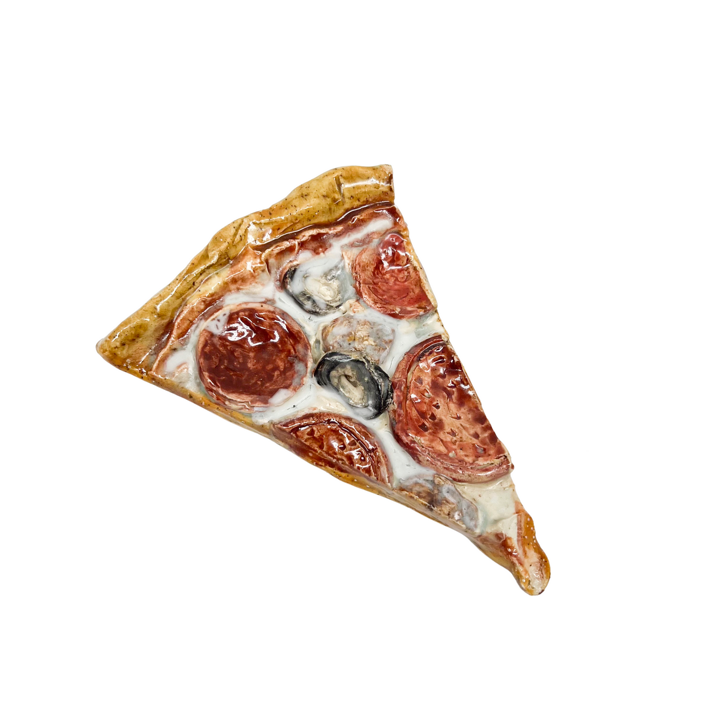 Pepperoni, Olive & Mushroom Pizza Slice 10