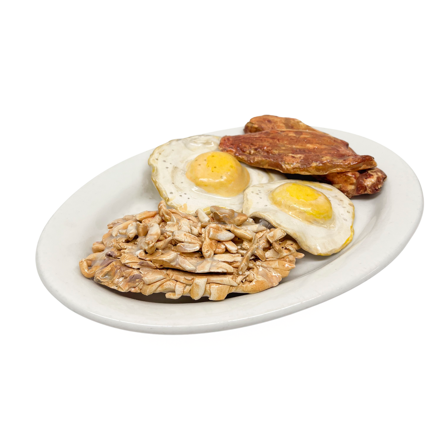 Two Egg Breakfast Plate 31
