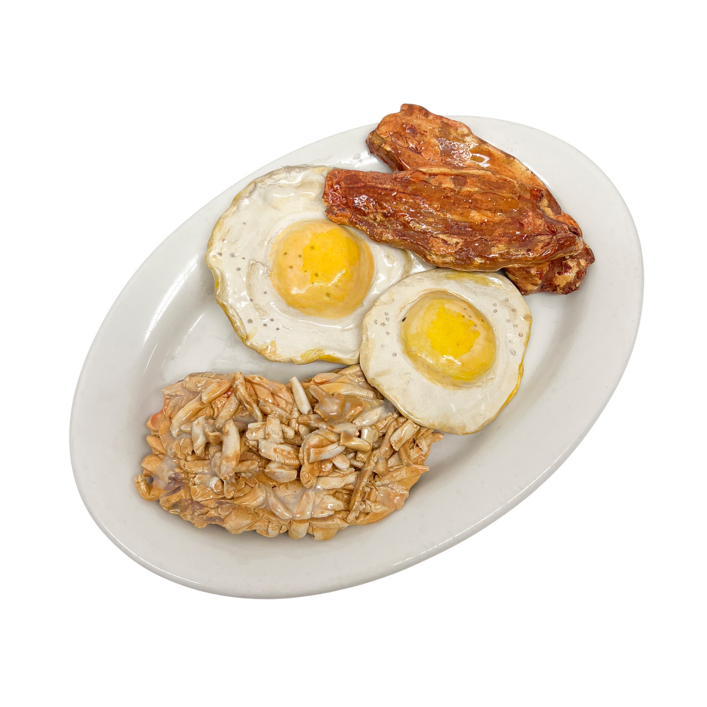 Two Egg Breakfast Plate 31