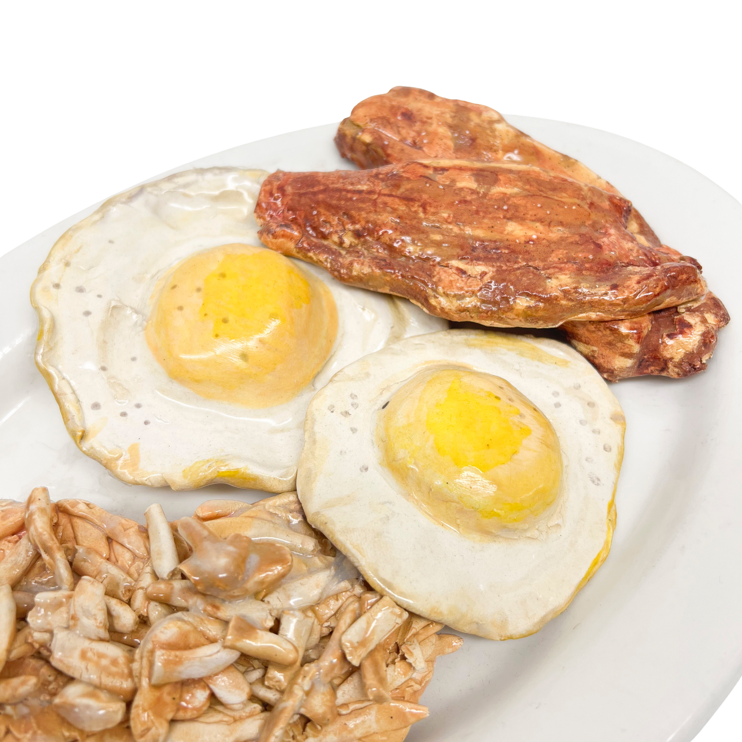 Two Egg Breakfast Plate 31
