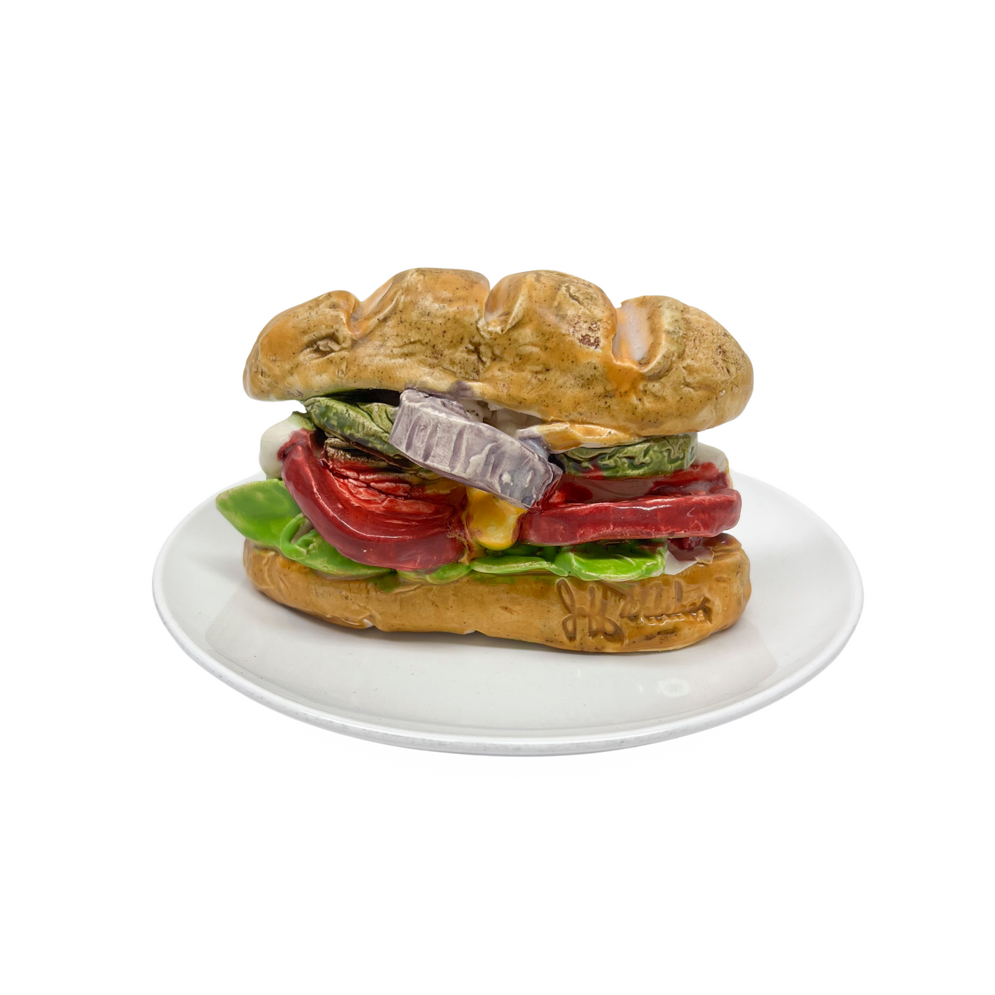 Veggie Sandwich With Garnish 35