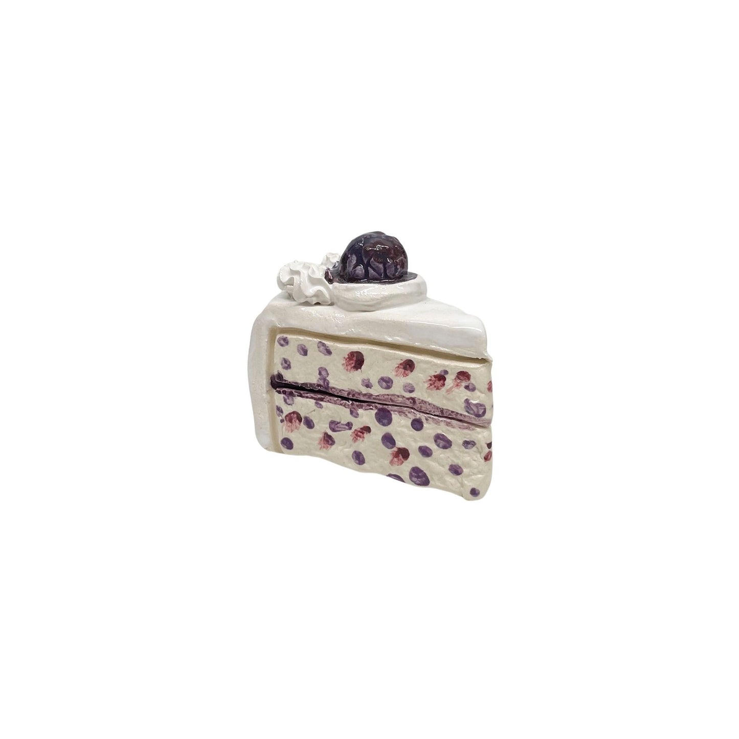 Boysenberry Cake Slice