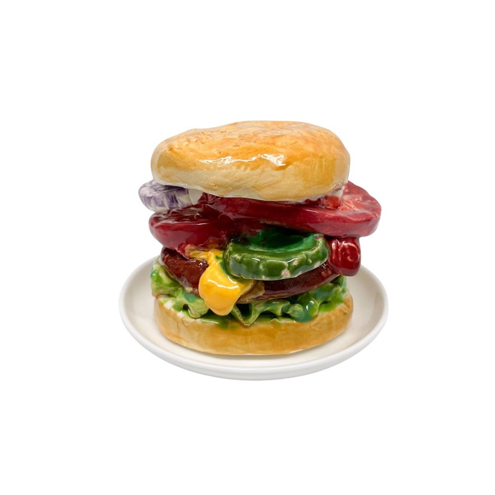BBQ Hamburger Plate 1