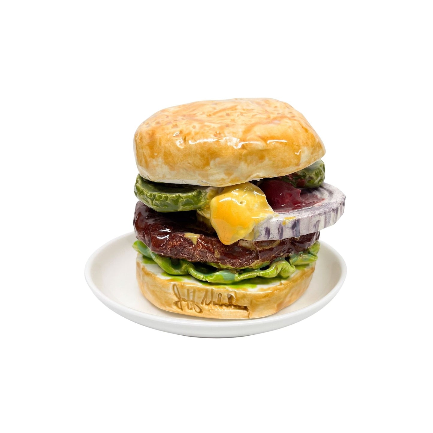 BBQ Burger Plate 25