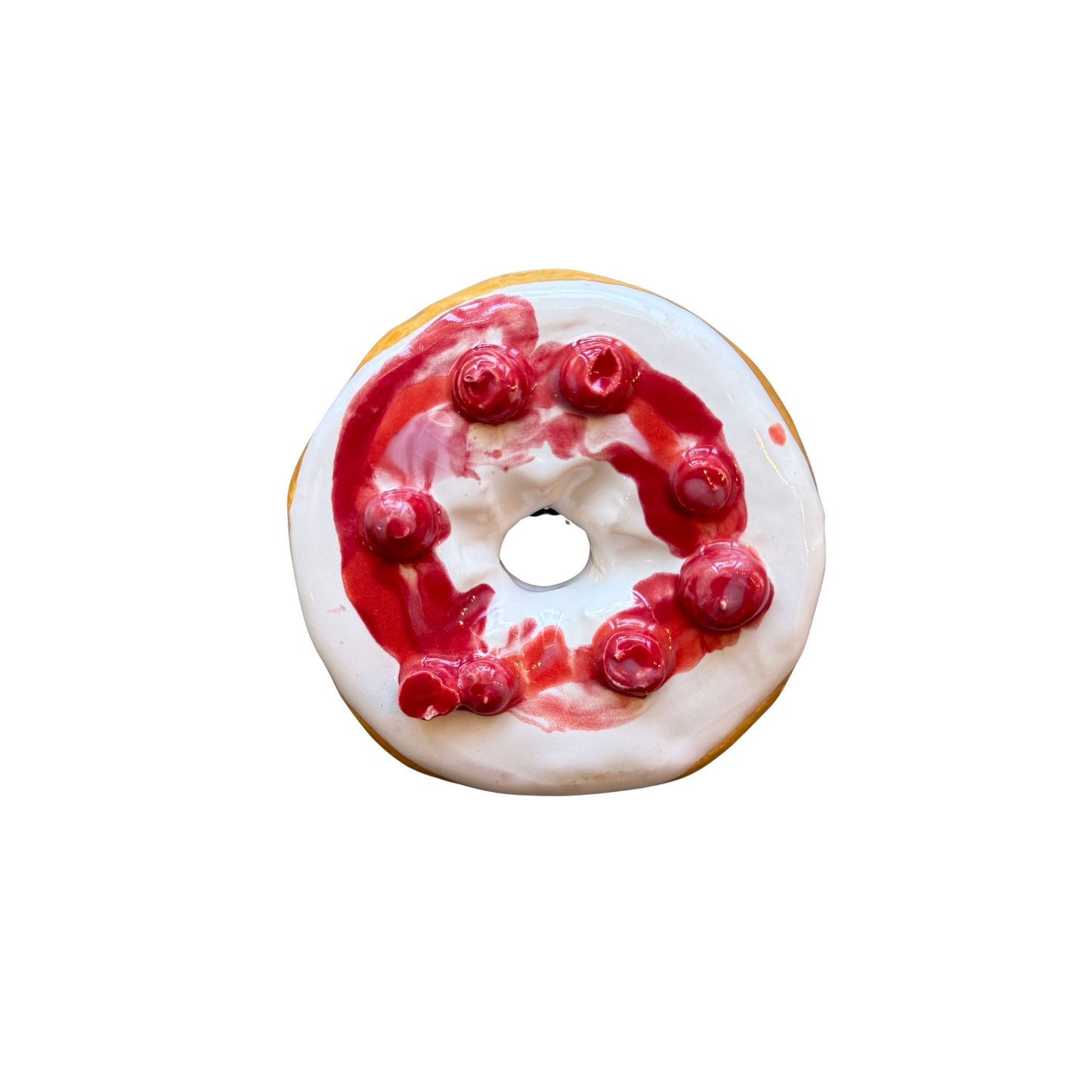 Cherry Topped Donut 4 (Day Old)