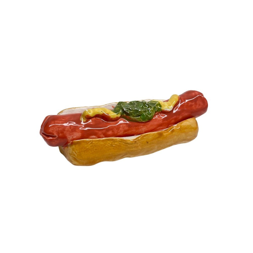 Hot Dog With Mustard And Relish 4