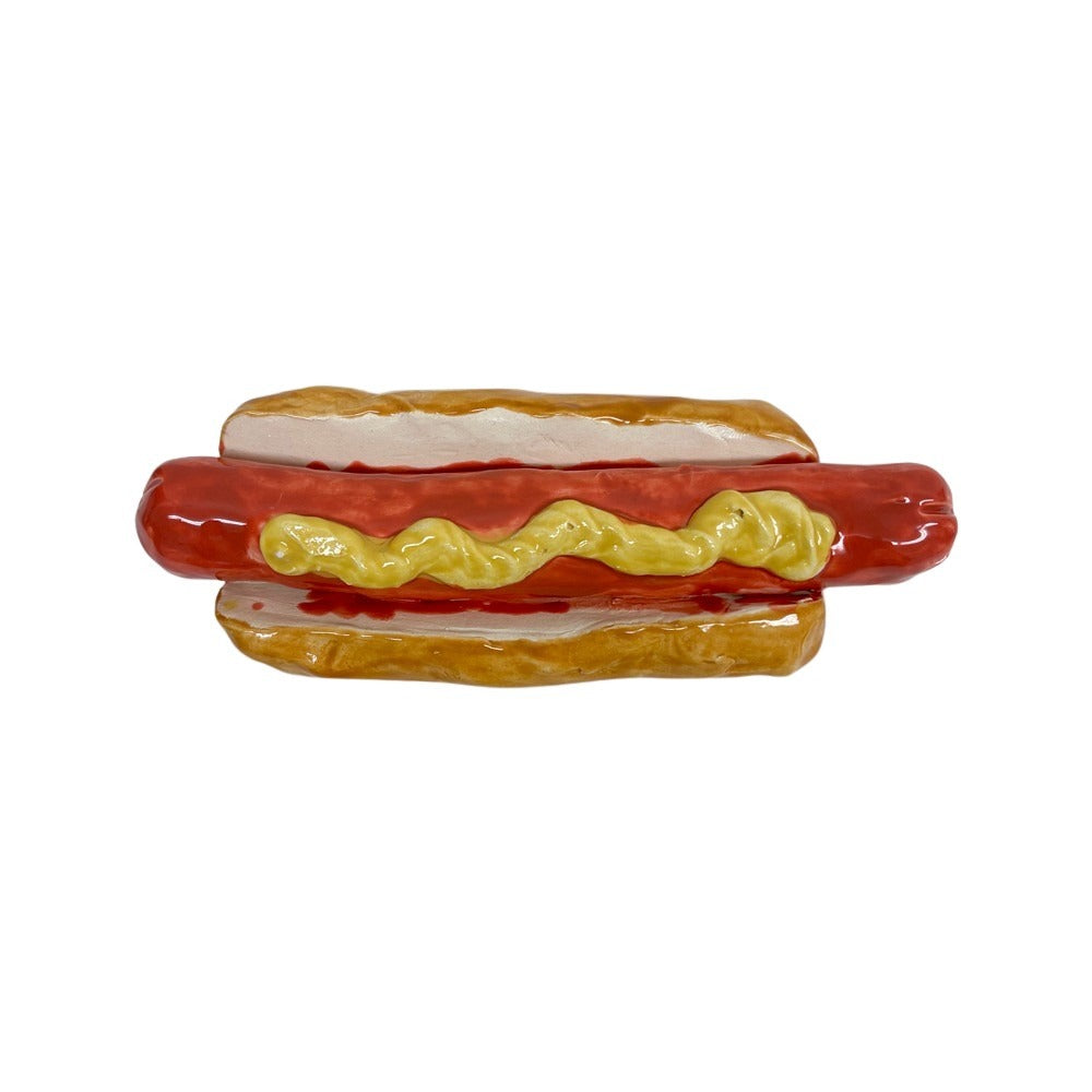 Hot Dog With Mustard 1