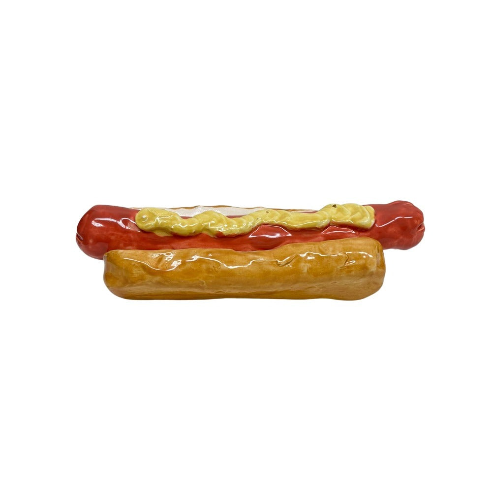 Hot Dog With Mustard 1