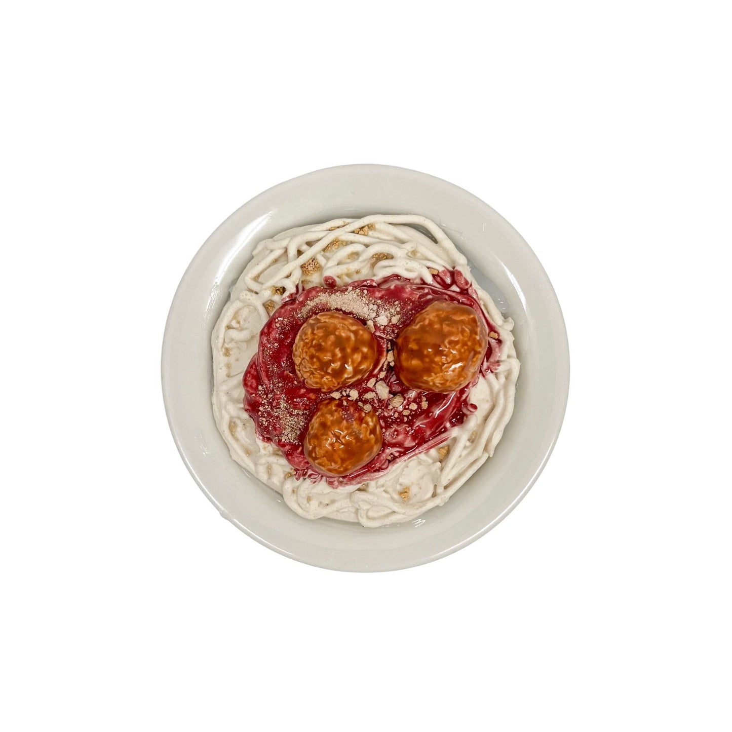 Mini Bowl Of Spaghetti And Meatballs 11