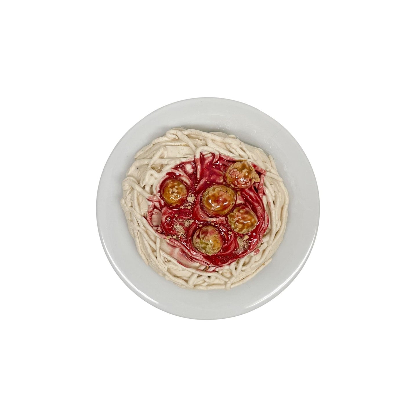 Mini Plate Of Spaghetti And Meatballs 10