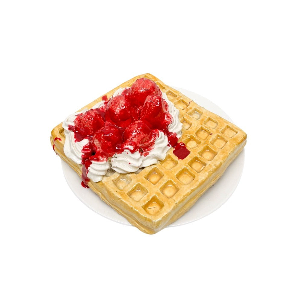 Waffle With Strawberries And Cream, 2013