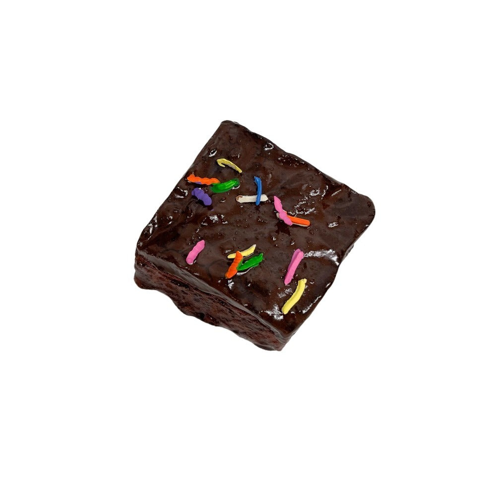 Rainbow Sprinkle Brownie