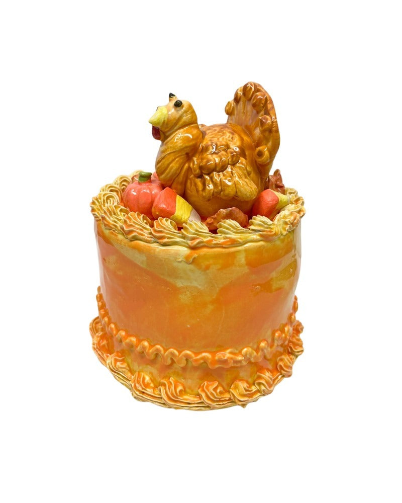 Thanksgiving Turkey Cake 3