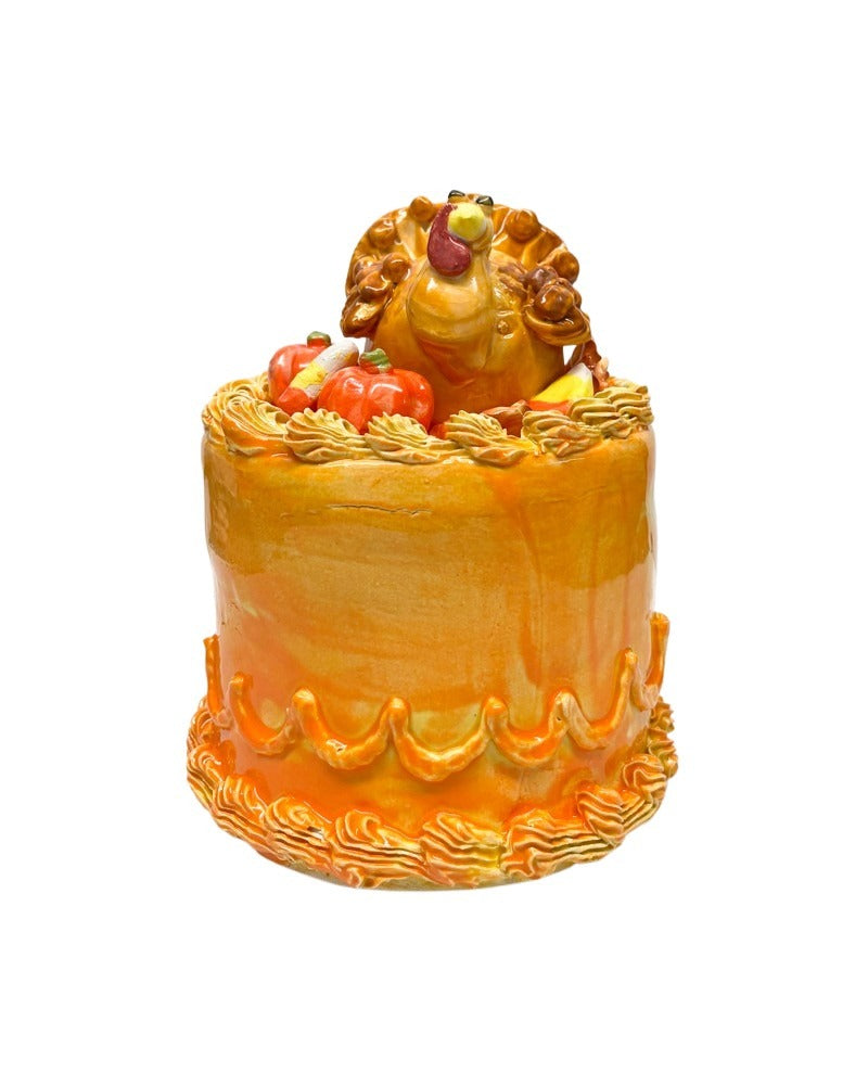 Thanksgiving Turkey Cake 4