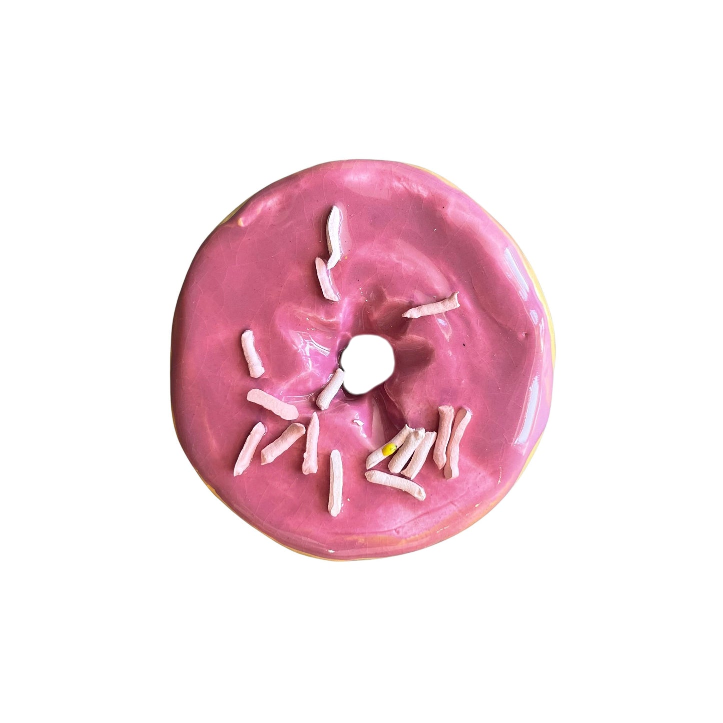 Raspberry Donut with Sprinkles Donut (Day Old)