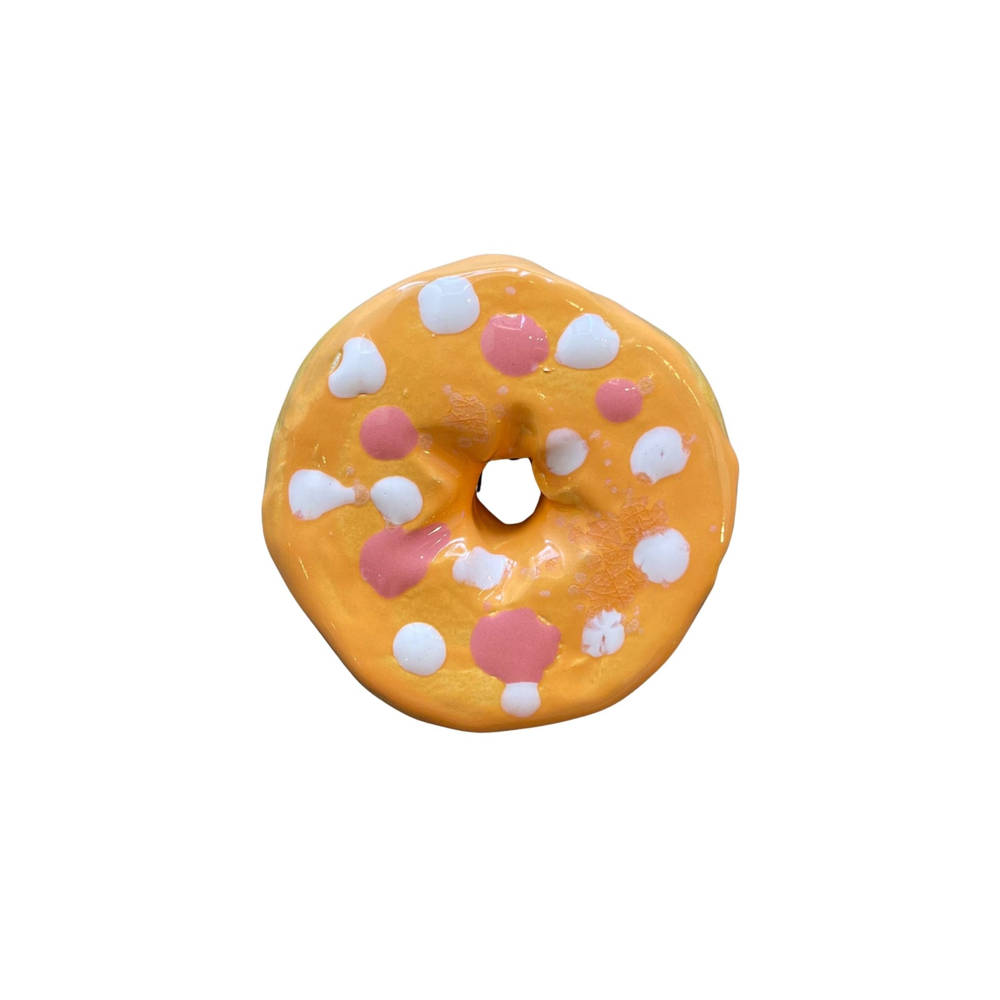 Orange Donut With Multi Dots (Day Old)