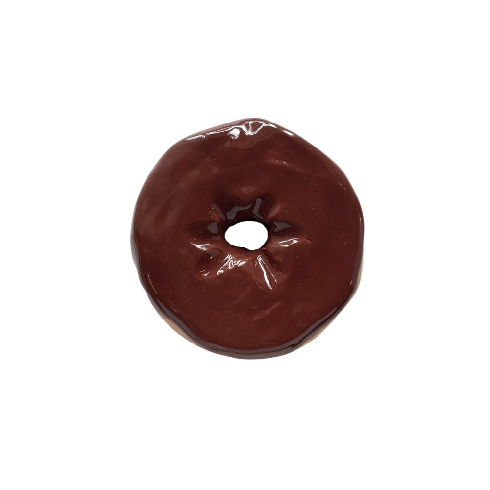 Dark Chocolate Glaze Donut