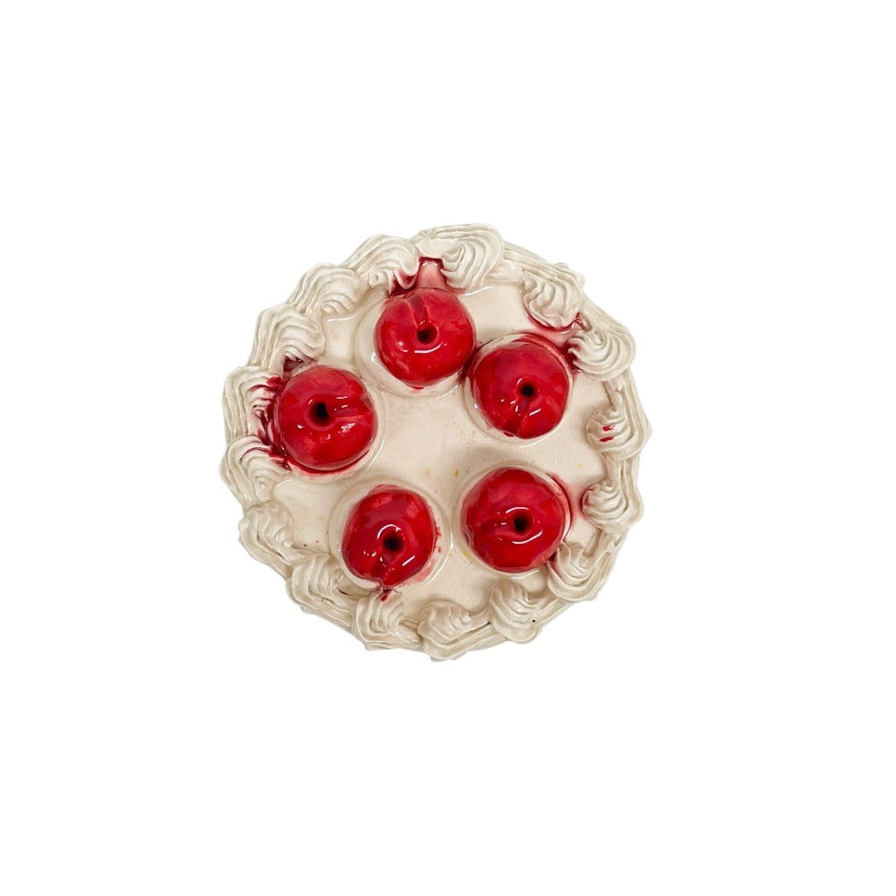 Cherry Topped Petite Vanilla Cake 29
