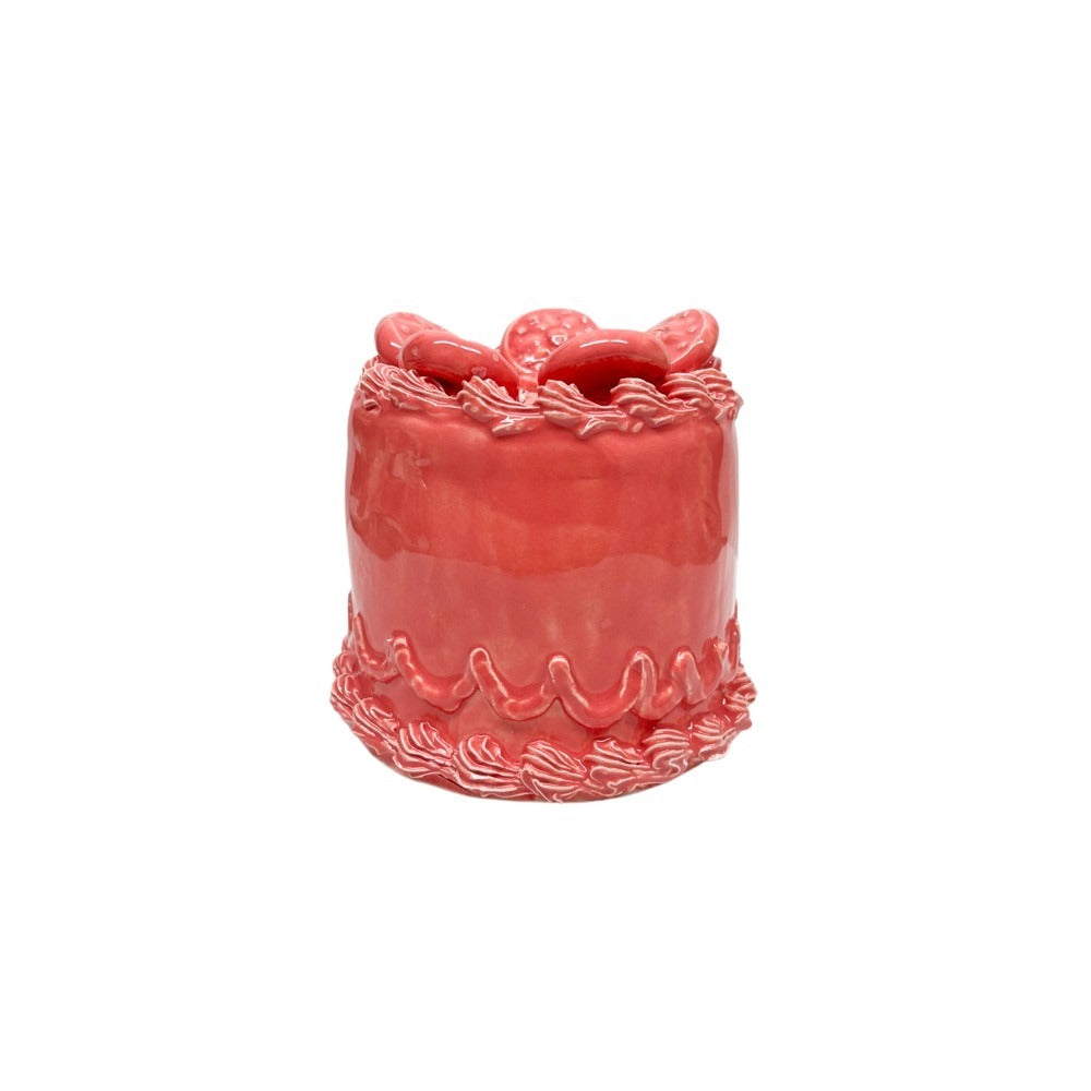 Raspberry Petite Cake With Medallions 31