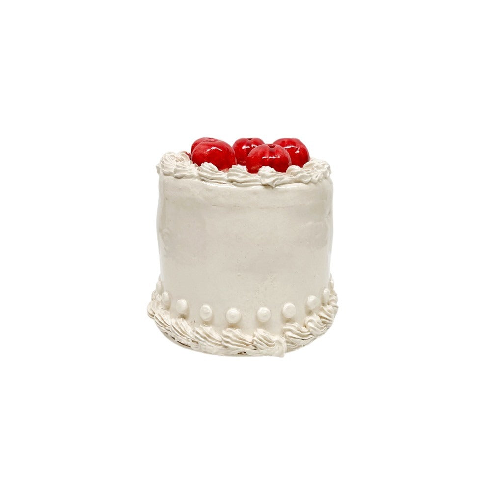 Cherry Topped Petite Vanilla Cake 33