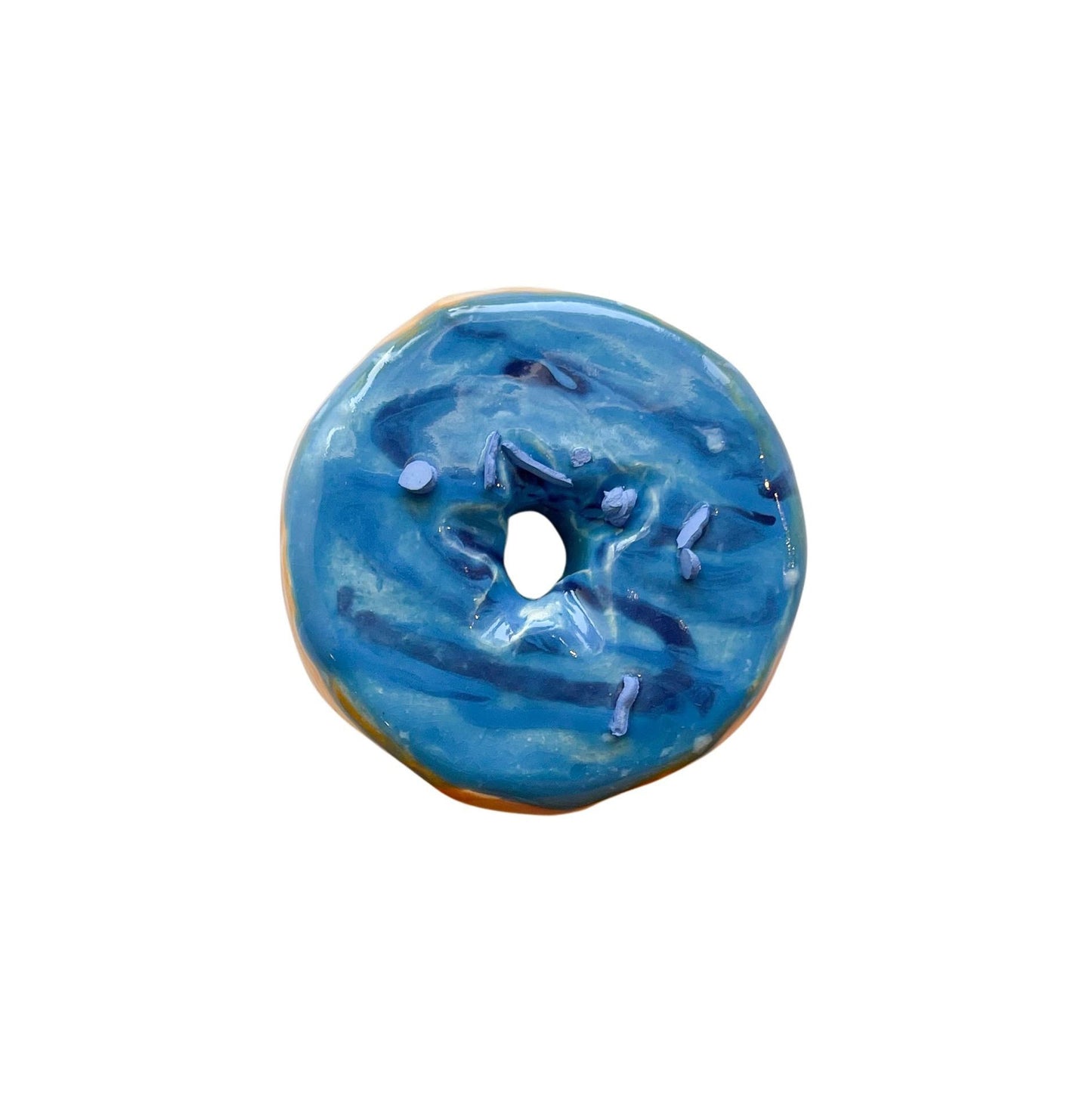Blue Raspberry Splash Donut